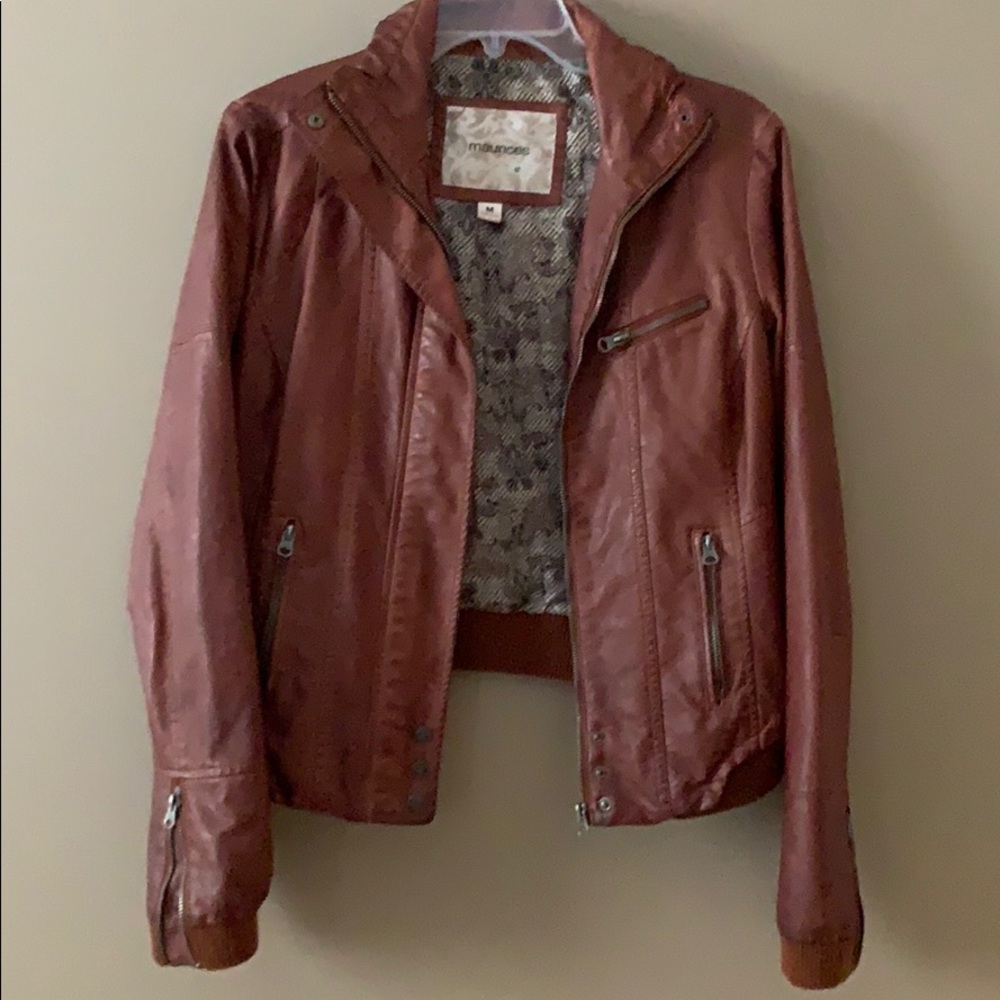 Faux Leather gorgeous Maurice’s jacket!
